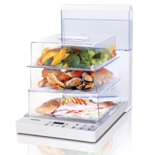 Joydeem Folding electric steamer YN-S102, Multifunctional combination, Smart appointment, 3 floors Joydeem Folding electric steamer YN-S102, Multifunctional combination, Smart appointment, 3 floors